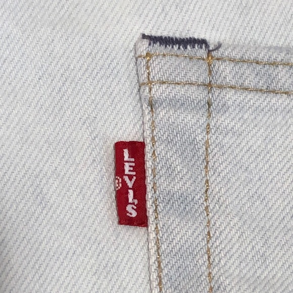 NWT Levi’s 511 Slim Sz 38 Cut-Off Denim Shorts - Picture 10 of 14